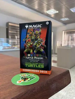 Magic The Gathering TMNT Commander Deck "Turtle Power!" - SEALED NEW - English - Image 1