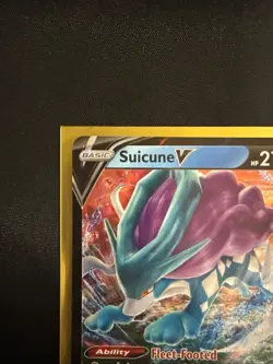 Pokemon Card Suicune V 031/203 Evolving Skies Ultra Rare NM UK Seller - Image 2