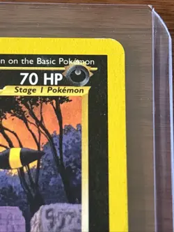 Pokemon Umbreon #32/75 Rare Non-holo Neo Discovery Unlimited Vintage HP - Image 5