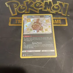 Galarian Weezing SV077/SV122 -Shining Fates: Shiny Vault Pokemon TCG NM Holofoil - Image 1