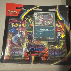 Pokemon TCG Phantasmal Flames 3-Pack Blister SET OF 2 SEALED SHIPS ASAP - Image 2