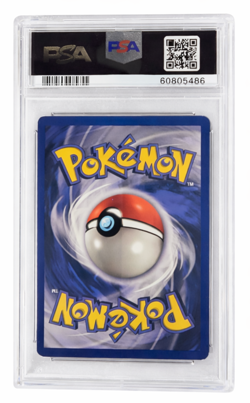 PSA 8 Pokemon 1st Edition Jungle Butterfree "d" error # 33 - Image 2