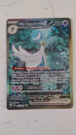 Pokemon TCG Gardevoir EX Full Art Card 233/091 Shiny - Image 1