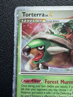 Pokemon Torterra LV.X 122/130 Diamond & Pearl Holo Ultra Rare LVX HP/DMG - Image 2