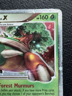 Pokemon Torterra LV.X 122/130 Diamond & Pearl Holo Ultra Rare LVX HP/DMG - Image 3