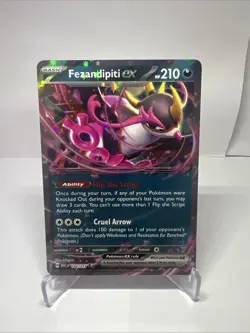 Pokemon Fezandipity ex 142/217 Ascending Heroes English NM - Image 1
