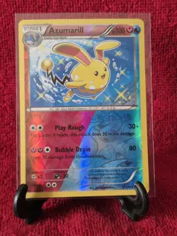 Pokemon Azumarill 77/114 XY - Steam Siege Reverse Holo. NP. nm/mt+ - Image 1