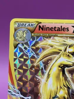 Pokemon Ninetales BREAK 16/108 XY Evolutions Holo Rare Ultra Rare NM Raw - Image 2