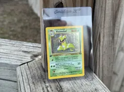 Pokemon Trading Card Game Victreebel Holographic 1st Edition Ungraded - Image 1