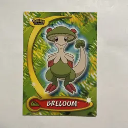 Breloom #10 Pokemon Topps Advanced Challenge 2004 - Image 1