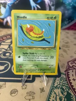 Pokemon 70/75 Weedle Neo Discovery Common - Image 1