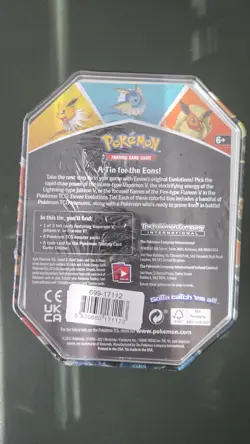 Pokemon TCG Eevee Evolutions Tin Jolteon V - From Pokemon Center! 699-17112!!!! - Image 2