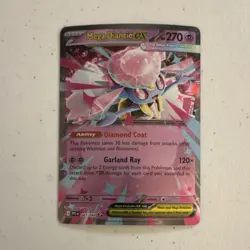 Pokemon Mega Diancie ex 041/094 Double Rare Holo 270HP EX - Image 1