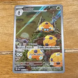 Pokemon TCG Dottler 184/182 Paradox Rift Full Art Rare Holo - Image 1