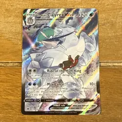 Pokemon Card Ice Rider Calyrex VMAX TG15/TG30 Astral Radiance LP - Image 1