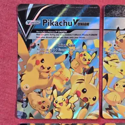 Pokemon Lot: Pikachu V Union SWSH139 SWSH140 SWSH141 SWSH142 4 Promo Set - LP/NM - Image 2