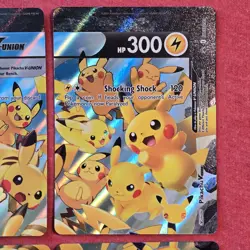 Pokemon Lot: Pikachu V Union SWSH139 SWSH140 SWSH141 SWSH142 4 Promo Set - LP/NM - Image 3