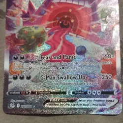 Pokemon Gengar VMAX Secret Rare Alternate Art Fusion Strike Holo 271/264 - Image 4