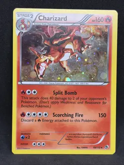 Charizard Legendary Treasures Holo Light Play 19/113 Cosmos - Image 1
