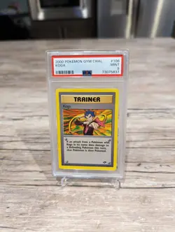 2000 Pokemon Gym Challenge 106/132 - KOGA - PSA 9 Mint - Image 1