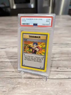 2000 Pokemon Gym Challenge 106/132 - KOGA - PSA 9 Mint - Image 2