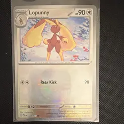 Pokemon Lopunny Pokeball Common Holo 084/131 Sv: Prismatic Evolutions 90 HP - Image 1