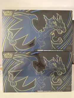 Pokemon Mega Charizard x EX Ultra-Premium Collection Box Sealed Lot of 2 NEW - Image 1