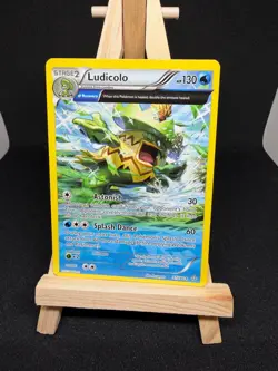 Pokemon Ludicolo (Alpha) Rare XY - Primal Clash 37/160 LP - Image 1