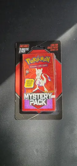 Pokemon Mystery Booster Pack Vintage Chase Pack Mewtwo - Image 1