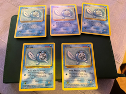 Pokemon TCG Poliwag Base Set 59/102 Regular Unlimited Common - Image 1