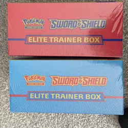 Pokemon TCG: Sword & Shield ETB Zacian & Zamazenta (Sealed, 2020, English) - Image 1