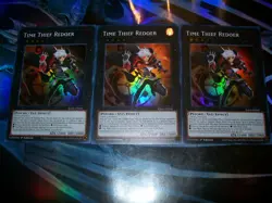 3x Time Thief Redoer 1st Edition Super Rare RA01-EN041 Yu-Gi-Oh! - Image 1