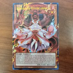 Full Art Kurikara Divincarnate 1st Edition RA05-EN147 ATK 1500 DEF 1500 Yu-Gi-Oh - Image 1