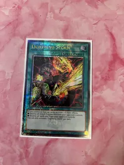 Yugioh: Lightning Storm - Quarter Century Secret Rare - RA04-EN094 - NM - Image 1