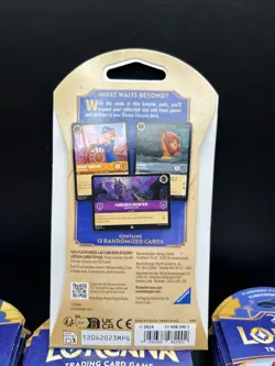 Disney Lorcana TCG Into the Inklands Sleeved Booster Pack /51 Packs NEW - Image 4