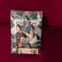 2024 Panini Prizm NFL Football Factory Sealed Blaster Box Lazer Prizms- RC SP - Image 1