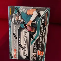 2024 Panini Prizm NFL Football Factory Sealed Blaster Box Lazer Prizms- RC SP - Image 5