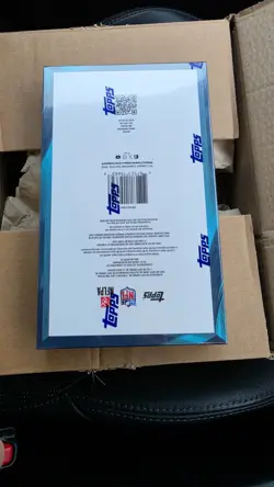 2025 Topps Chrome NFL Hobby Box Football - Sealed In Hand Ready To Ship - Image 2