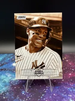 Topps 2025 Stadium Club Aaron Judge Sepia #139 New York Yankees Baseball Card - Image 1