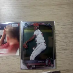 Los Angeles Angels 20 Card Lot- Rookies, Bowman 1st, Trout, Neto, Numbered, + - Image 5