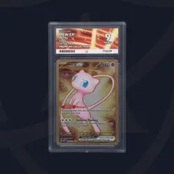 Mew ex Metal 205/165 Ace 9 151 Gold Full Art Graded Pokemon Card Secret Rare ENG - Image 1