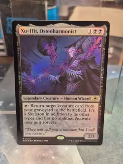 FOIL R 0127 Xu - Ifit, Osteoharmonist Human Wizard Edge of Eternities MTG Card - Image 1