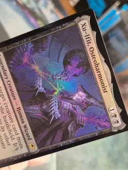 FOIL R 0127 Xu - Ifit, Osteoharmonist Human Wizard Edge of Eternities MTG Card - Image 2