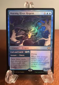 Marang River Regent (FOIL) MTG Tarkir: Dragonstorm (TDM) NM Magic - Image 1