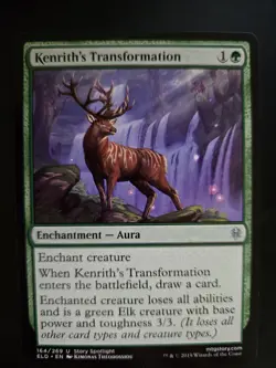 Kenrith's Transformation NM Throne of Eldraine MTG FREE SHIPPING - Image 1