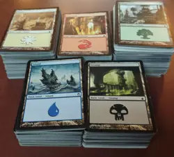 600 Basic Land ~ MIXED ~ Many Different Sets mtg Mana Lot PLAYED - Image 2