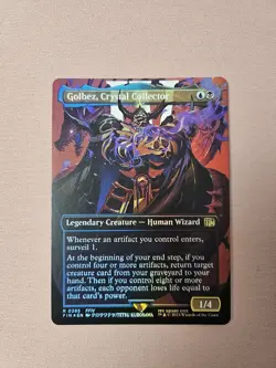 Golbez, Crystal Collector - Final Fantasy FIN - MTG Borderless Foil - Image 1