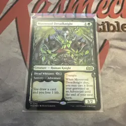 MTG Mosswood Dreadknight (Showcase) Wilds of Eldraine Regular #0292 - Image 1