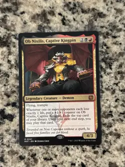 MTG Ob Nixilis, Captive Kingpin (41/230) March of the Machine The Aftermath LP - Image 1