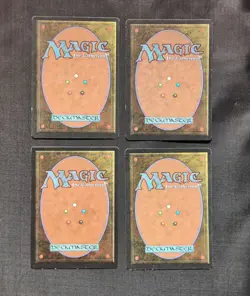 MTG 4x Lightning Bolt Revised 3rd Edition Playset - NM Magic The Gathering Nice - Image 2